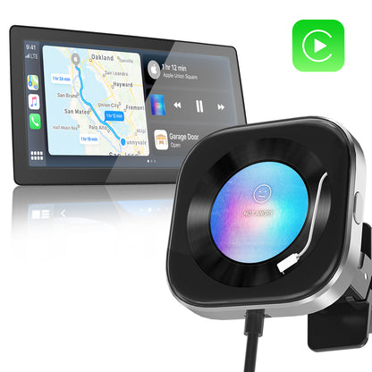 CarPlayClip - Wireless Carplay Adapter With Multi Functional Screen