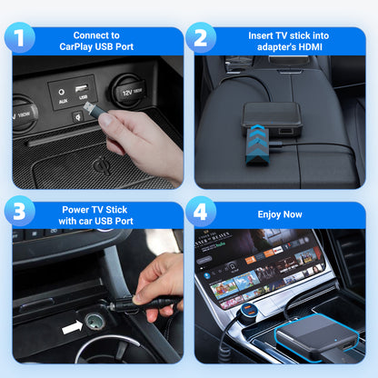 Car TV Mate-HDMl Multimedia & Wireless CarPlay Adapter