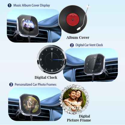 CarPlayClip - Wireless Carplay Adapter With Multi Functional Screen