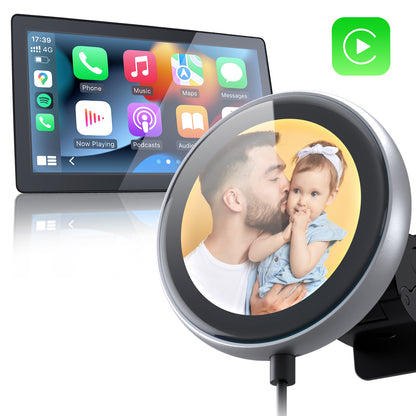 CarPlayClip - Wireless Carplay Adapter With Multi Functional Screen